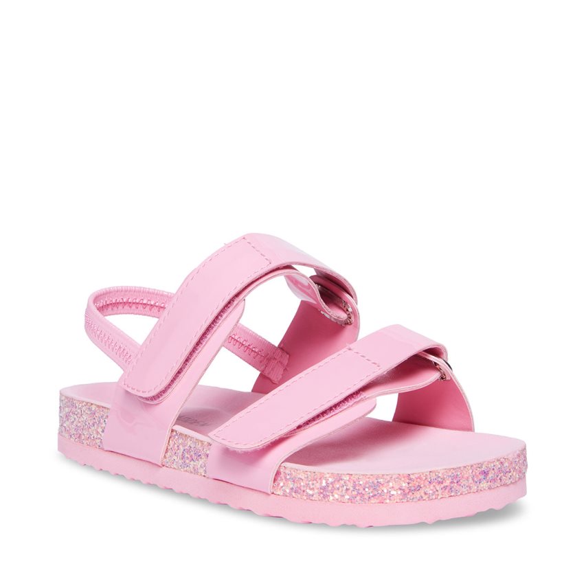 Sandalias de Plataforma Steve Madden Adouble Charol Niños Rosas | ES ZP8409